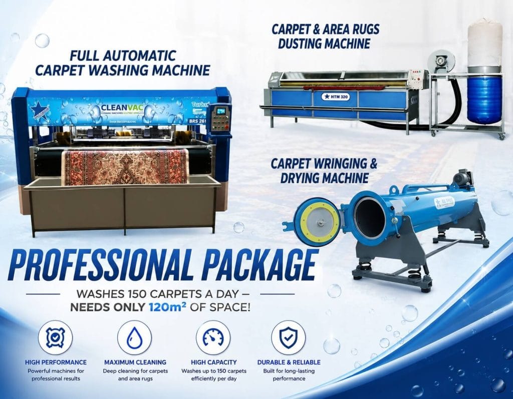 cleanvac brs-f automatic carpet washing machine